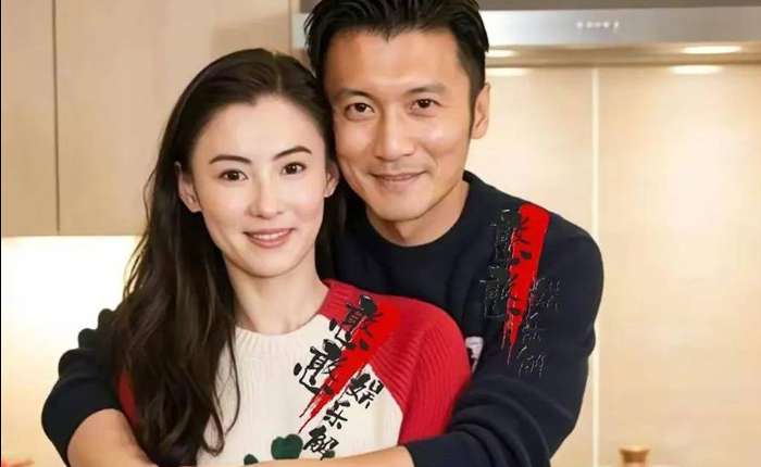 张柏芝与谢霆锋。