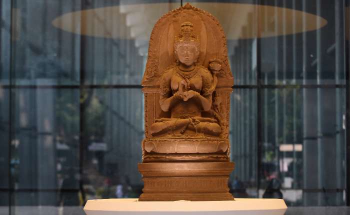 Prajnaparamita雕像。