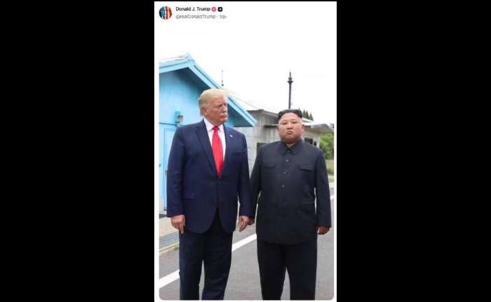 图片来源：特朗普社交媒体
