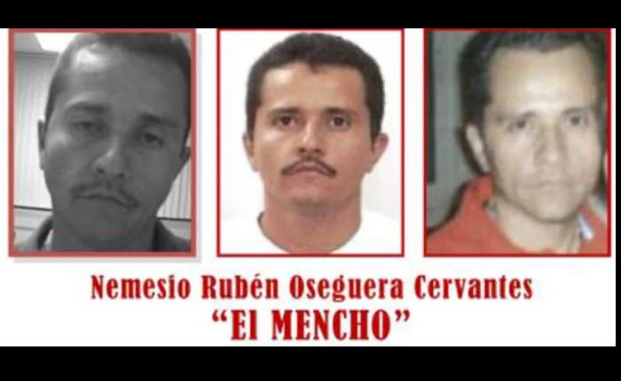 内梅西奥•奥塞格拉•塞万提斯的通缉令截图。