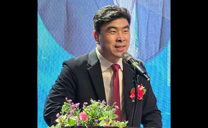 印尼广东总商会创会会长孙继飞致辞