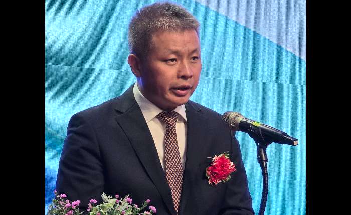 印尼中国商会总会秘书长黄瑞金致辞