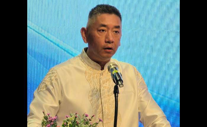 中国贸促会印尼代表处首席代表李丰致辞