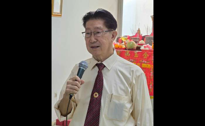 郭复旦副会长代表致辞