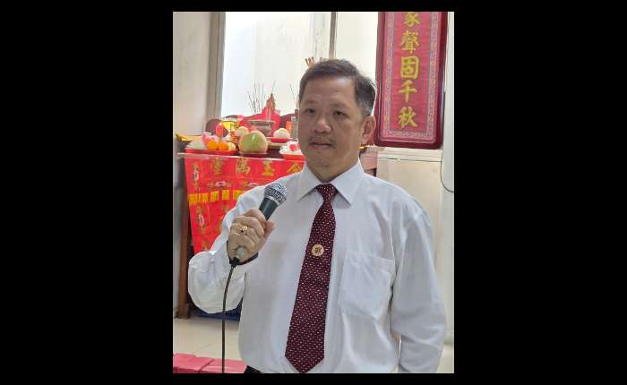 常务主席郭文祥致辞。